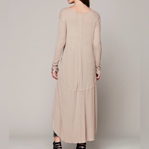 Free People Amy's Long Sleeve Tee Dress - Picture 2 of 7